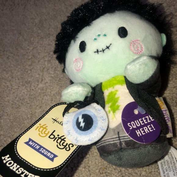 Hallmark Itty Bittys Monster with Sound Halloween NWT - Picture 7 of 7